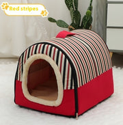 Portable Handle Pet Bed Small And Medium Sized Kennel Warm Cattery