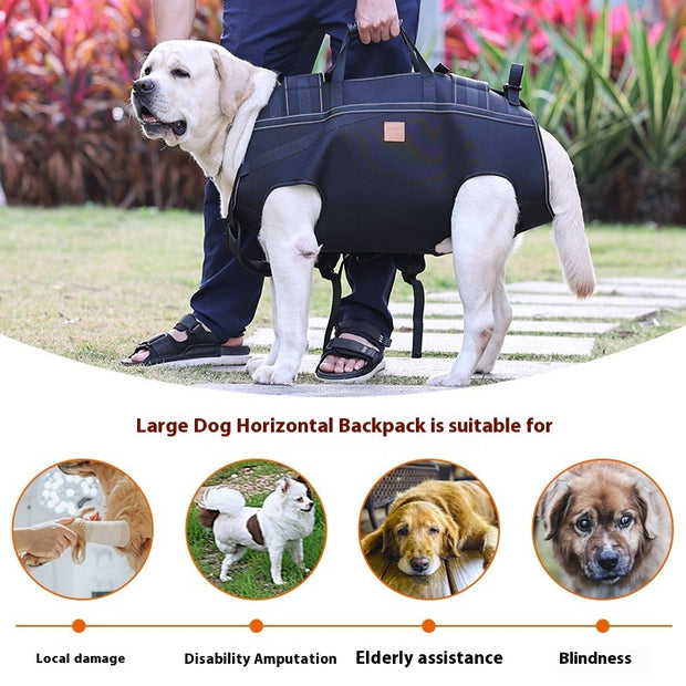 Pet Medium And Large Dog Backpack