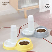 Pet Cat Bowl Dog Bowl Pet Double Feeding Bowl Neck Protection Non Slip Bowl Water Food Feeder