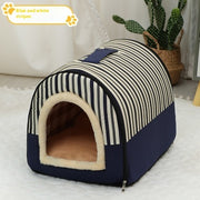 Portable Handle Pet Bed Small And Medium Sized Kennel Warm Cattery